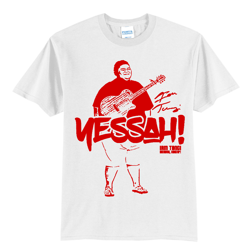 White YESSAH! Tee