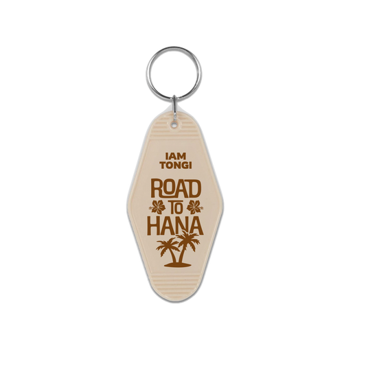Road To Hana Motel Keychain